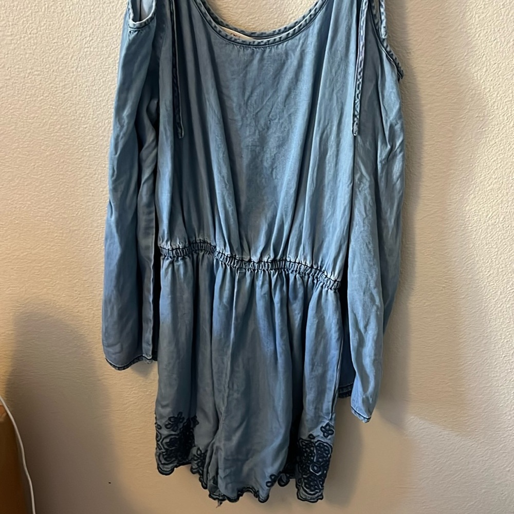 Long sleeve boutique romper